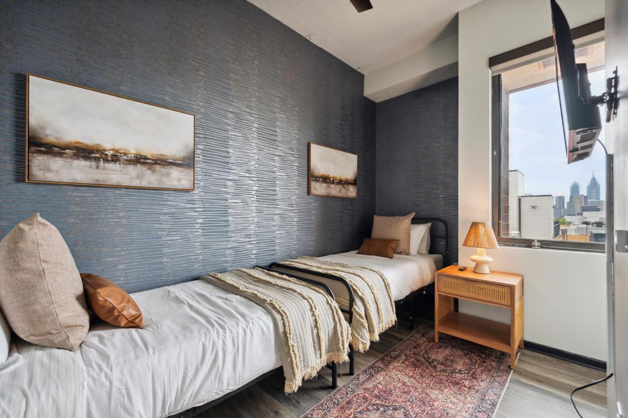 Large 3Br Apts & Studios, Free Parking, Gym, Game Room Philadelphia Buitenkant foto